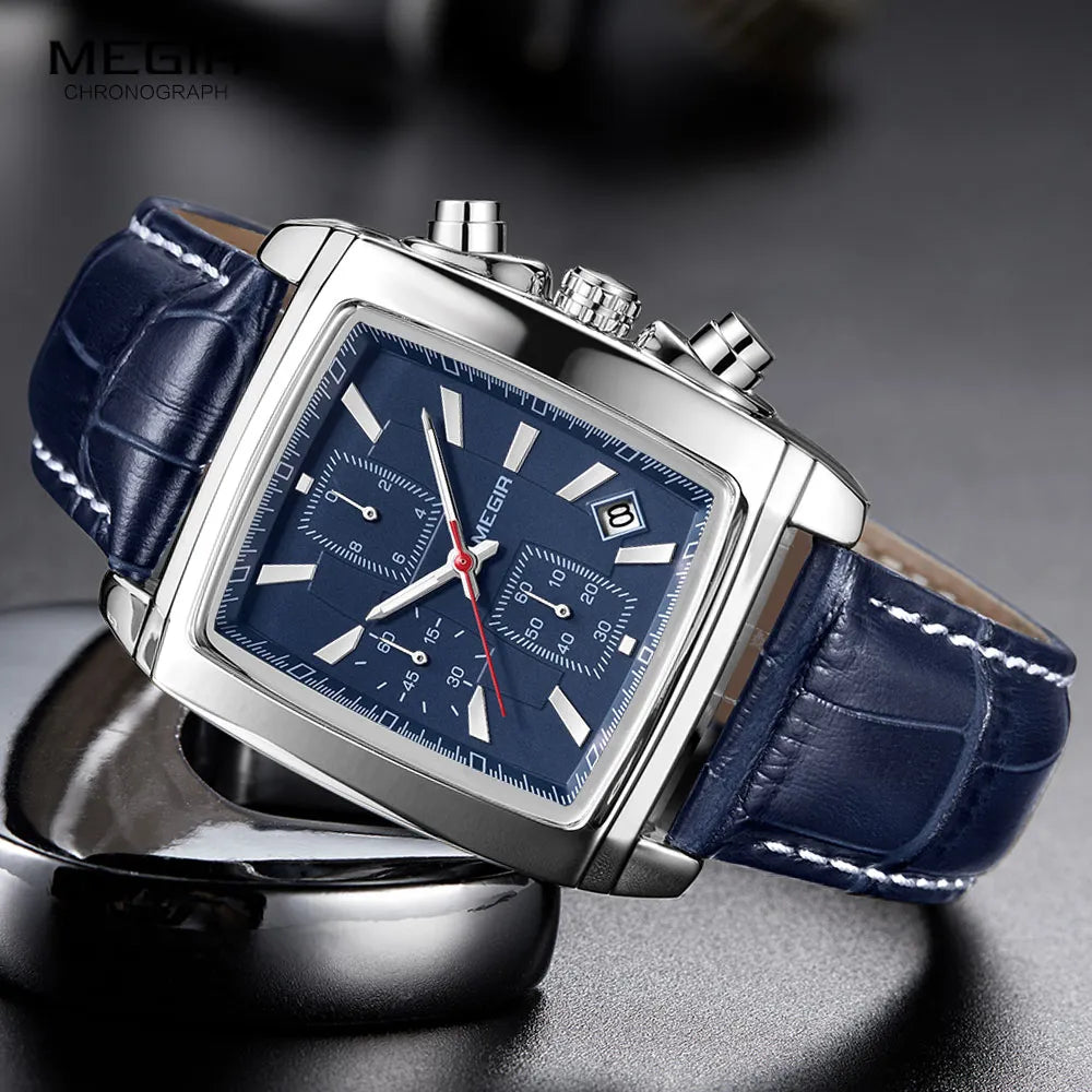 Elegant Leather Strap Casual Watch