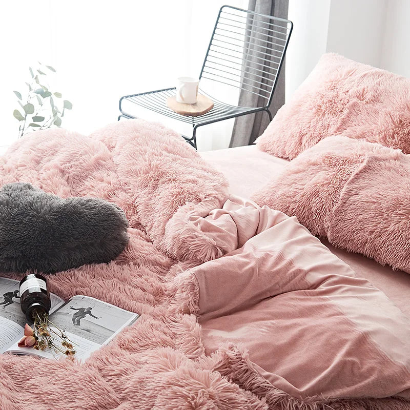 Velvet Duvet Cover Bed