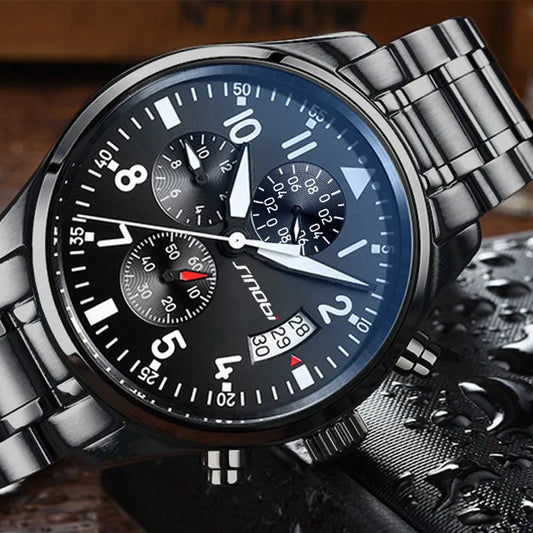 Chronograph Geneva Watch