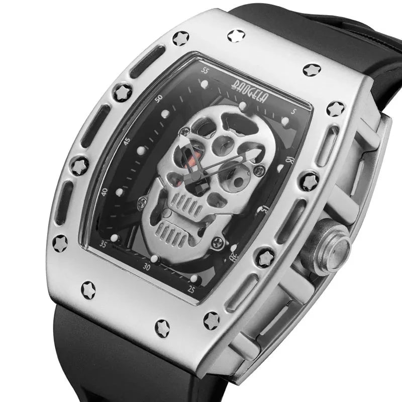 Baogela Fashion Skull Face Watch