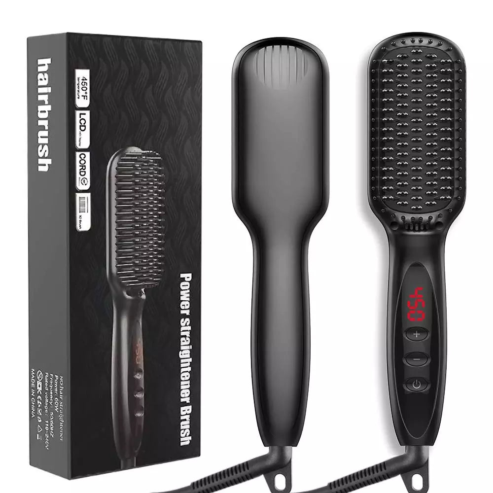 Hair Styling  Straightener Brush