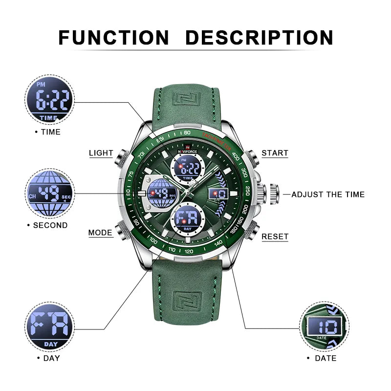 Luxury Fashion Chronograph Sports Watch