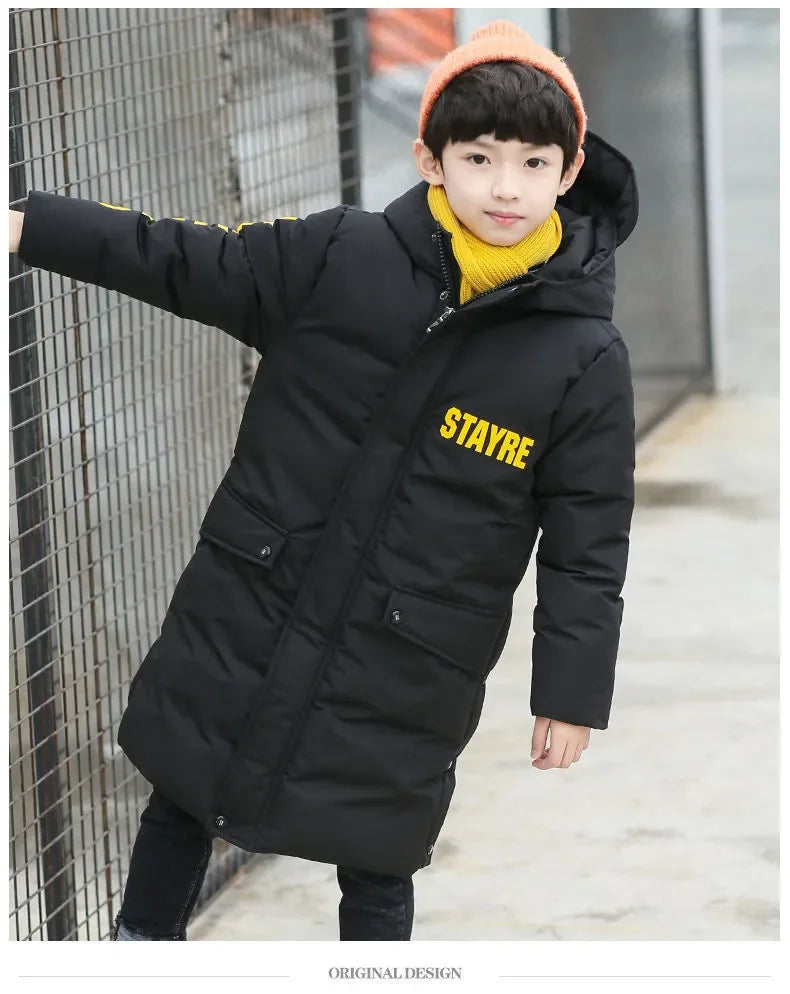 Long Winter jacket for Boys