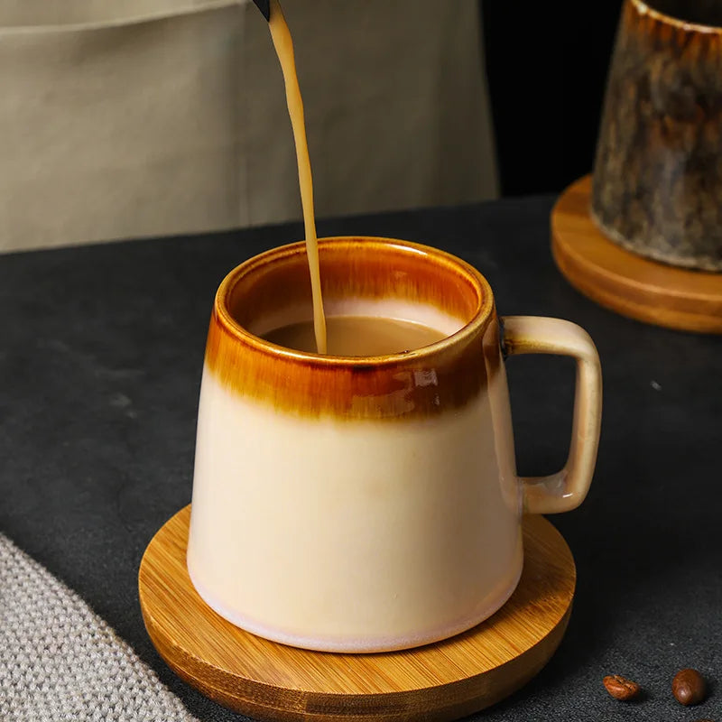 Japanese ceramic coffee cups