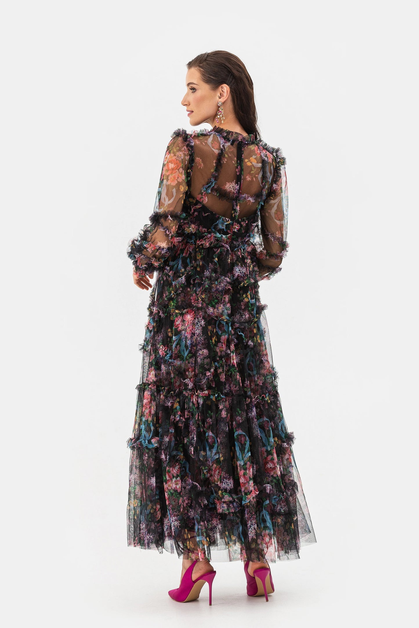 Luxury Floral Bohemian Dress