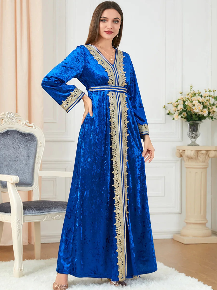 Winter Morocco Kaftan Abaya Gulf Style