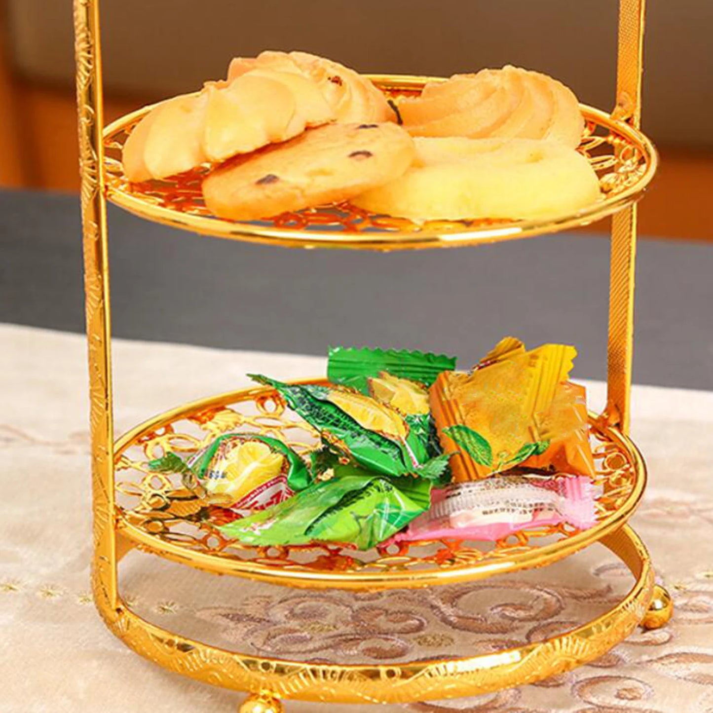 Gold Cake &Dessert  Display Stand