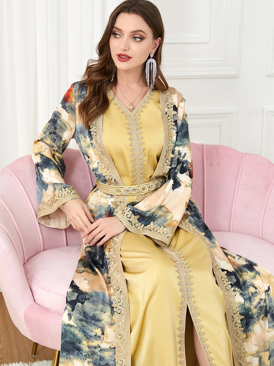 Luxury Moroccan Caftan Suit