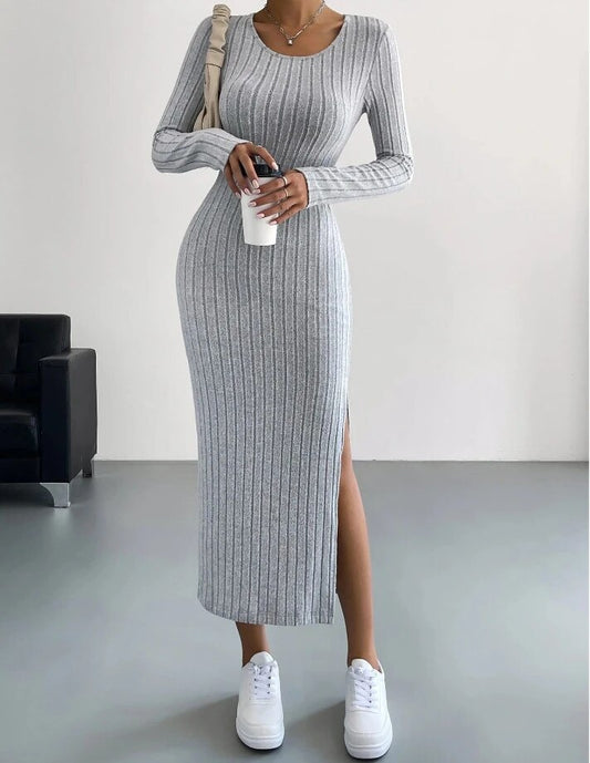 Casual Slim Long Dress