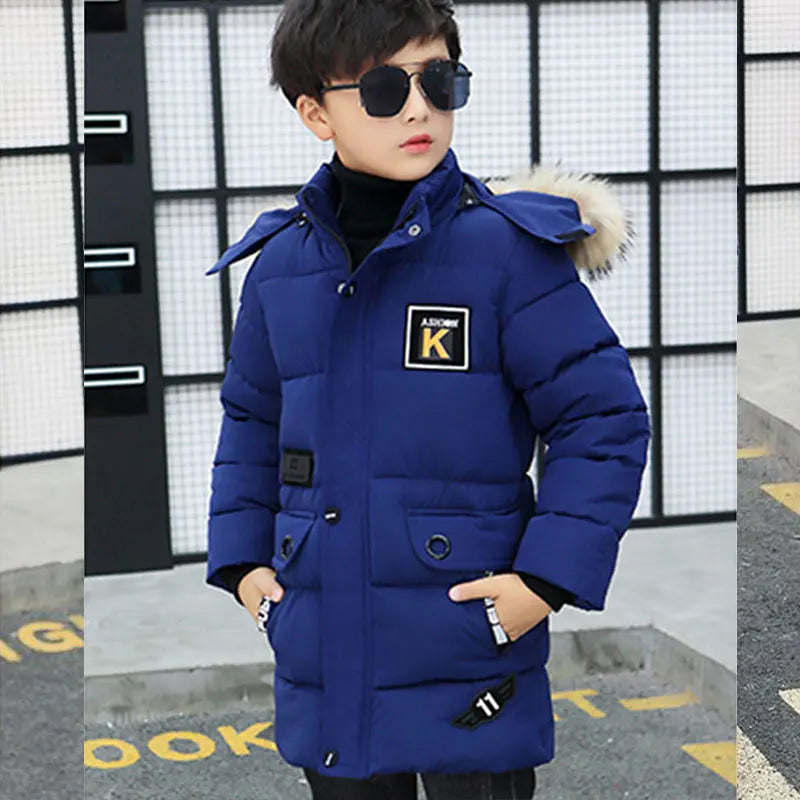 Casual Warm Winter Hooded Coat