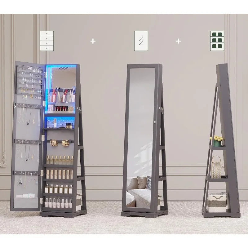 Mirror Jewelry Organizer