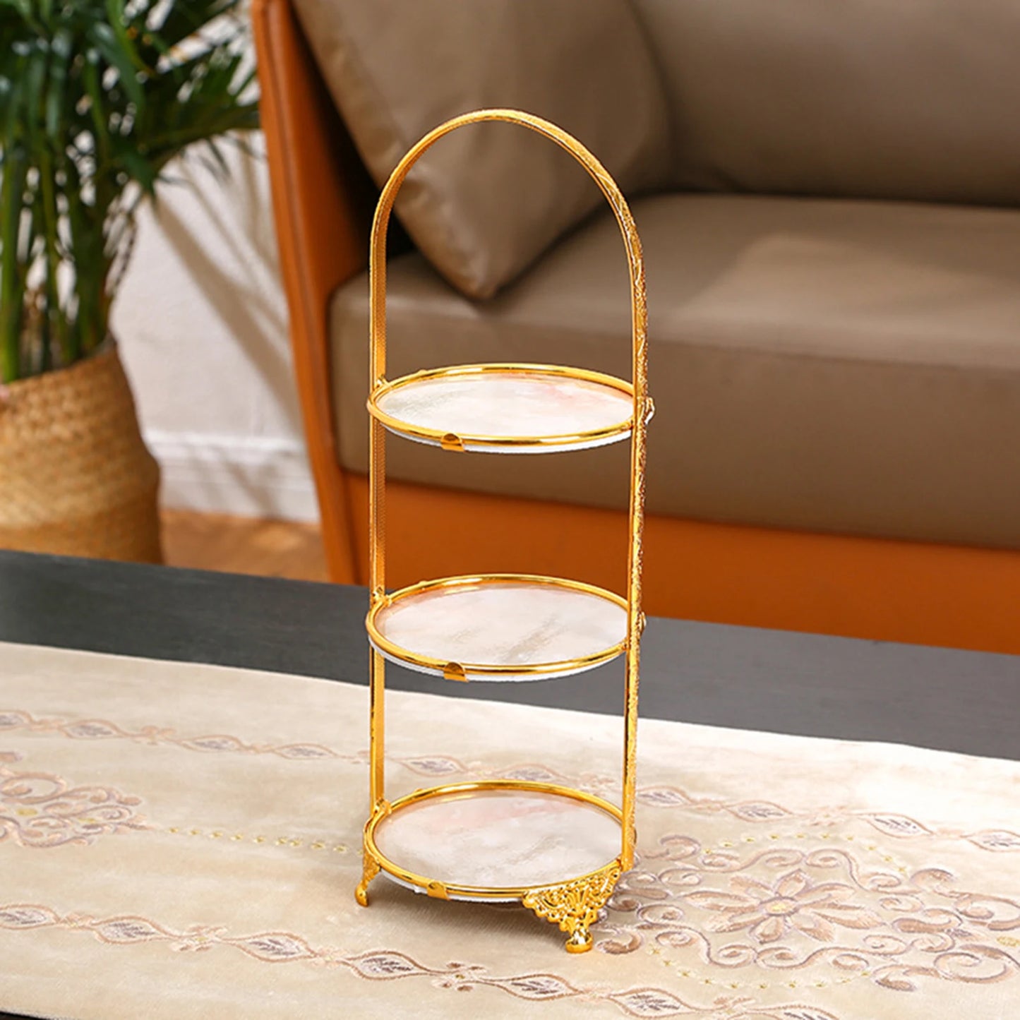 Gold Cake &Dessert  Display Stand