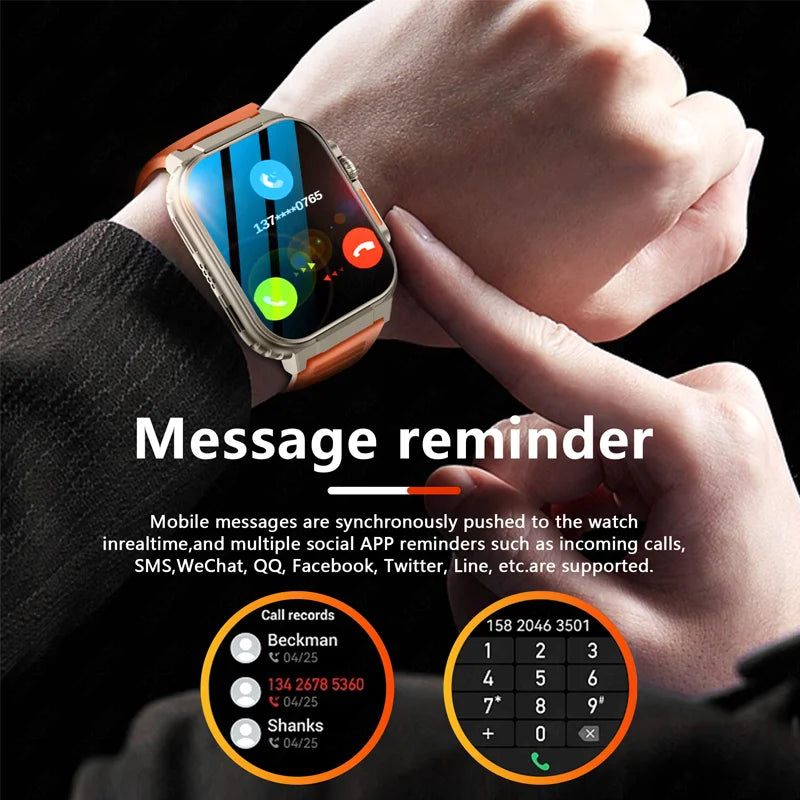 Bluetooth Call Smart Watch