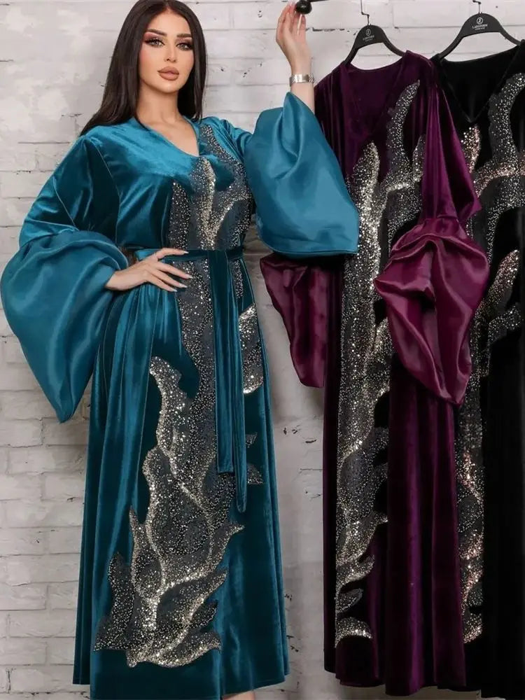 Velvet Turkey Abaya