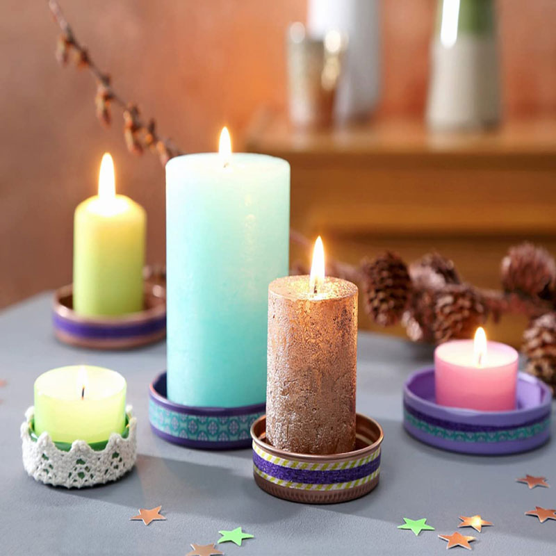 Cylinder Silicone Candle Molds