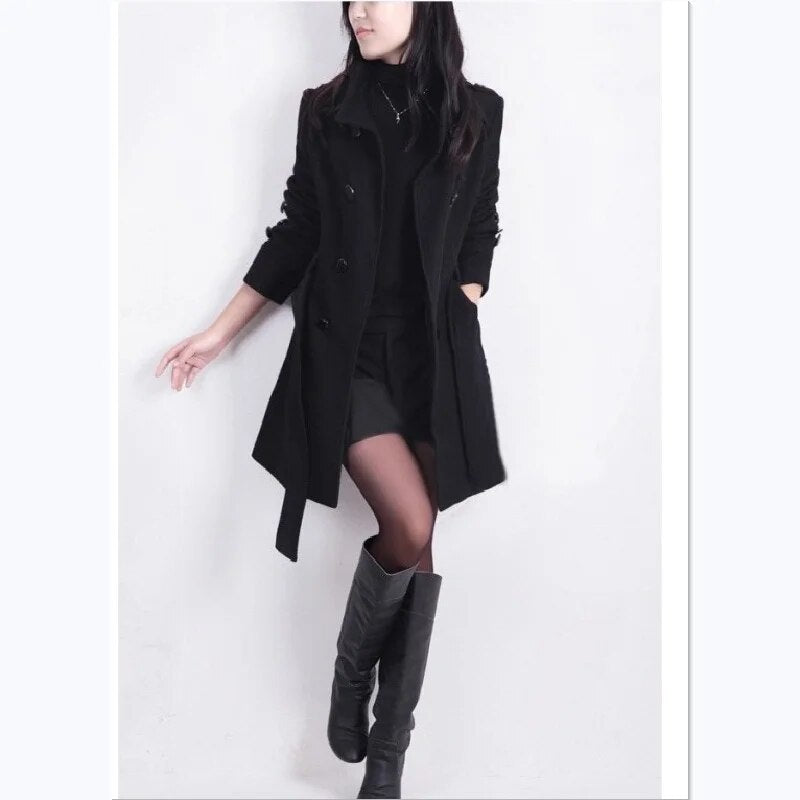 Casual hooded winter coat