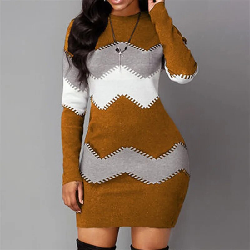 Casual Sweater Dress