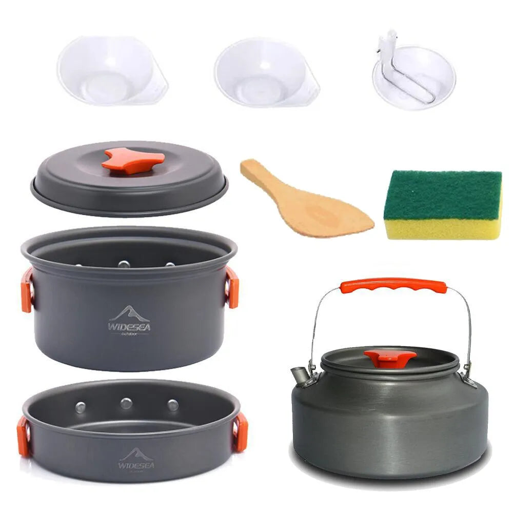 Outdoor Cooking Pots Set