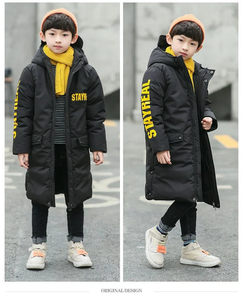 Long Winter jacket for Boys