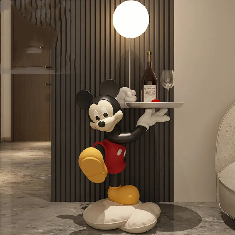 Mickey Mouse Tray with Led Light Home Decoration