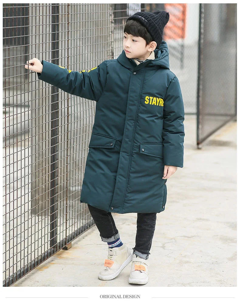 Long Winter jacket for Boys