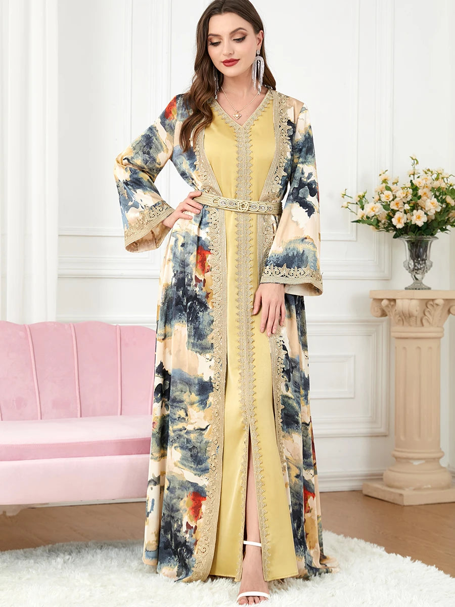 Luxury Moroccan Caftan Suit