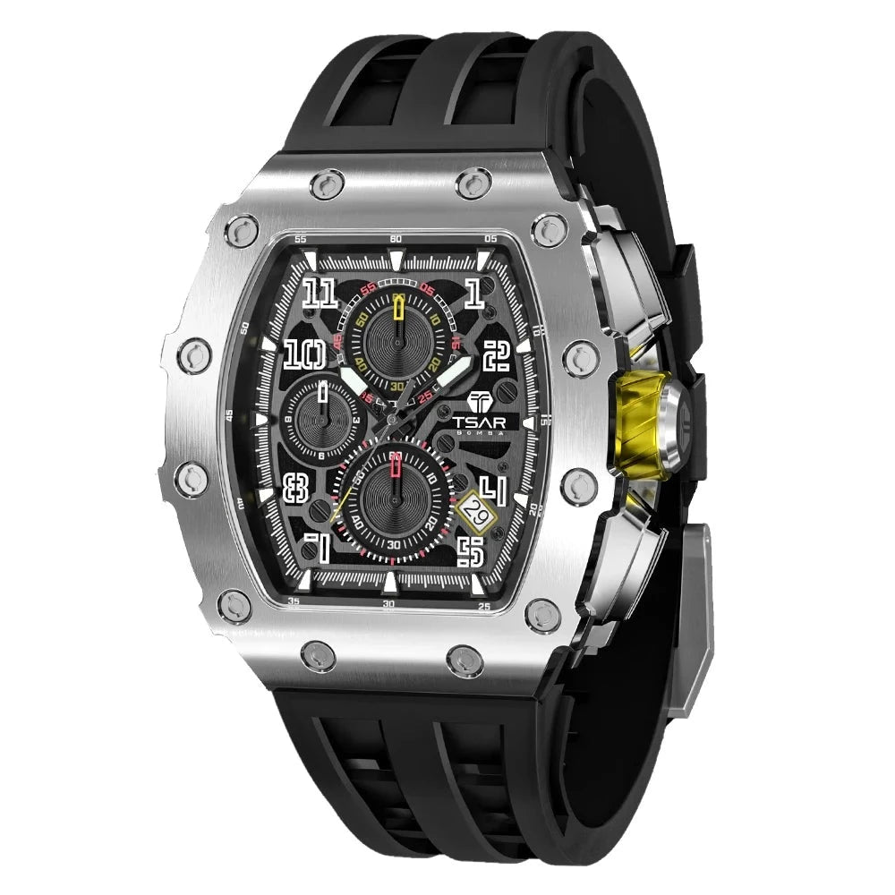 Luxury Stainless Steel Waterproof Watch