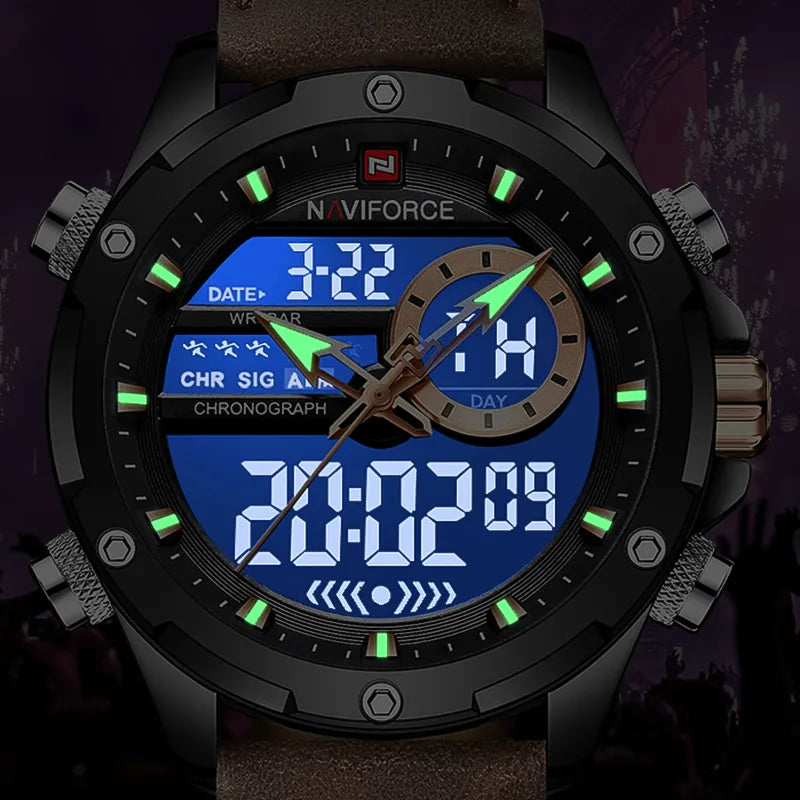 Digital Sports Waterproof  Watch