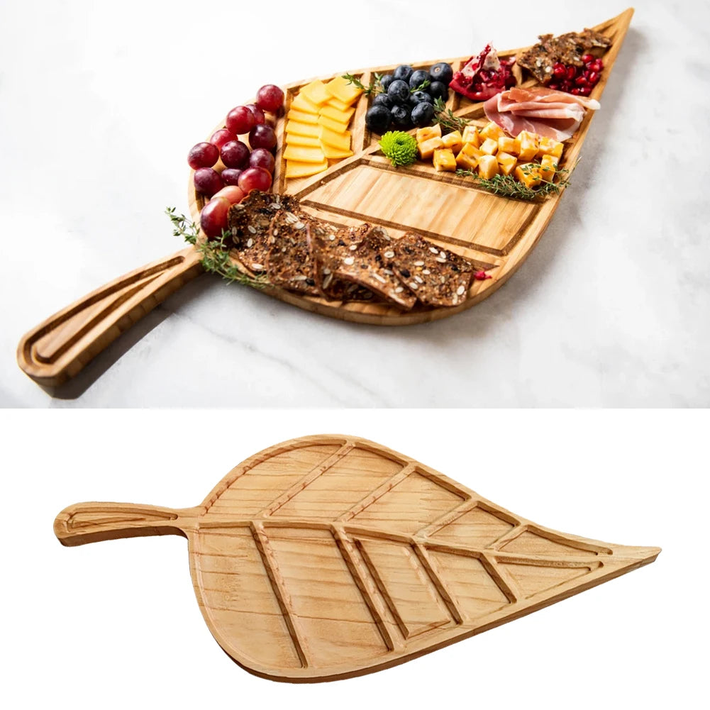 Leaf Shape Cheese Board Platter