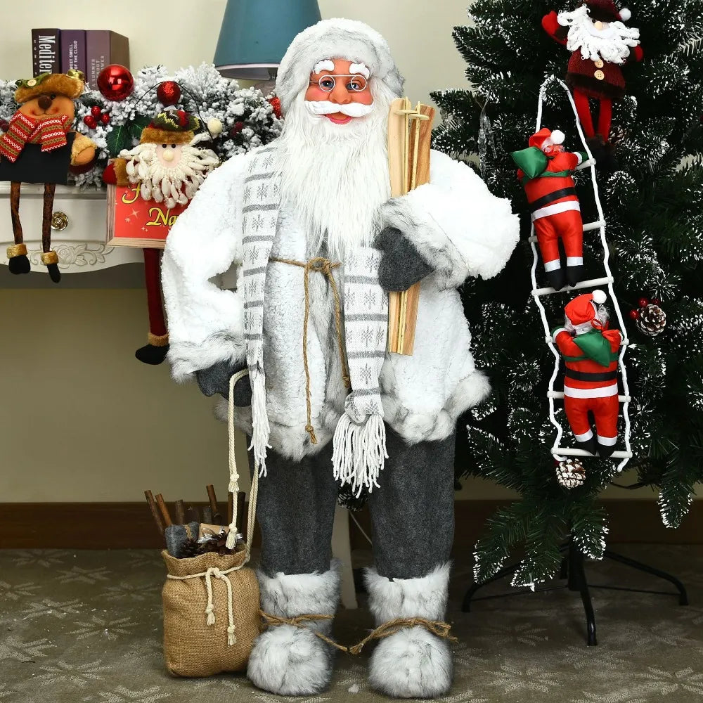 Large Santa Claus Doll Christmas Decorations