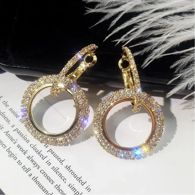 High-Quality Classy Zircon earrings