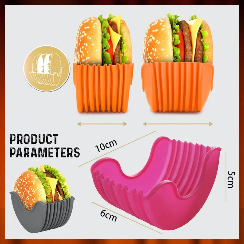 Silicone Burger Holders Sandwiches