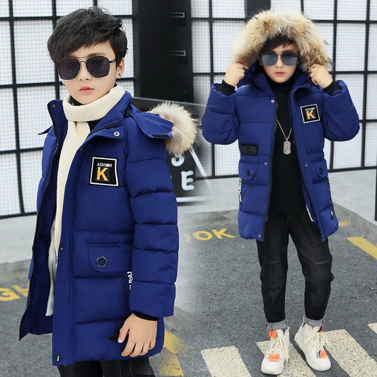 Casual Warm Winter Hooded Coat