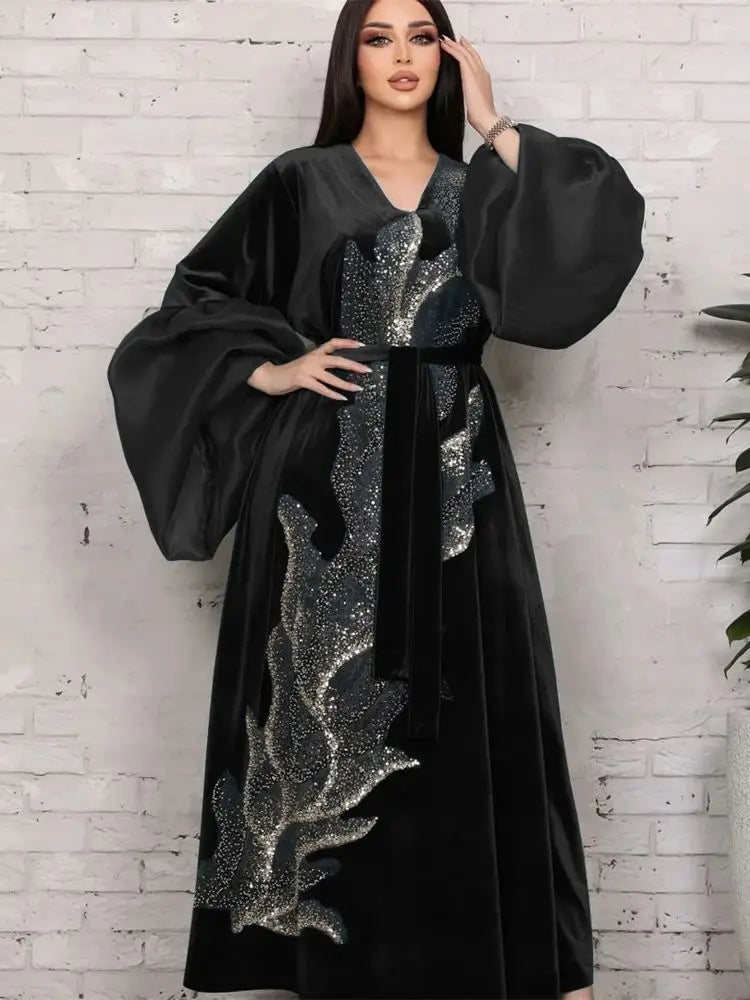 Velvet Turkey Abaya