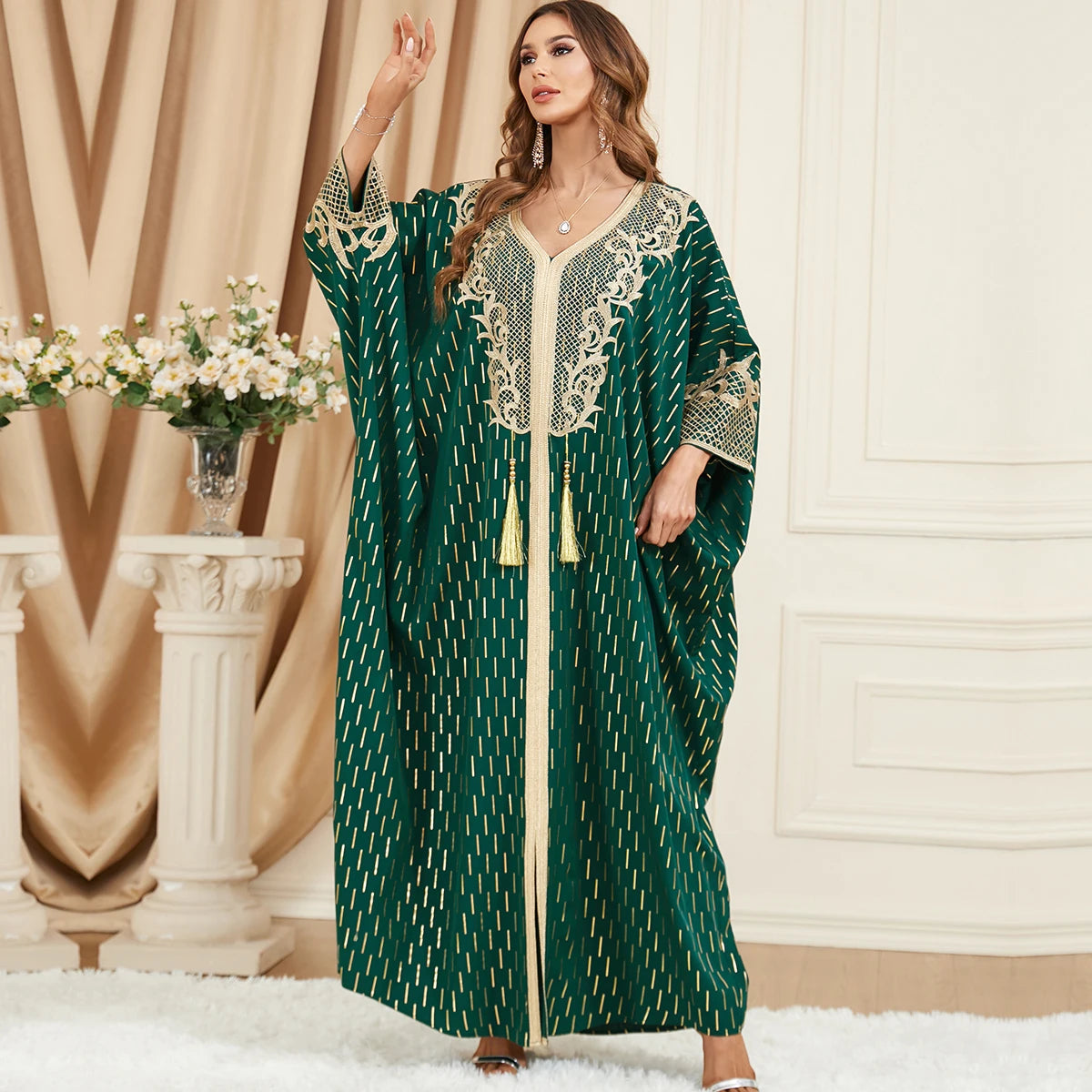 Elegant Turkan fashion Abaya