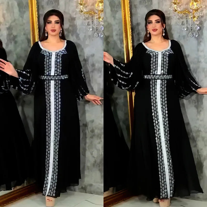 Diamonds Evening Abaya