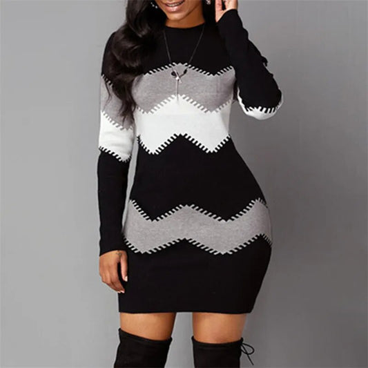 Casual Sweater Dress