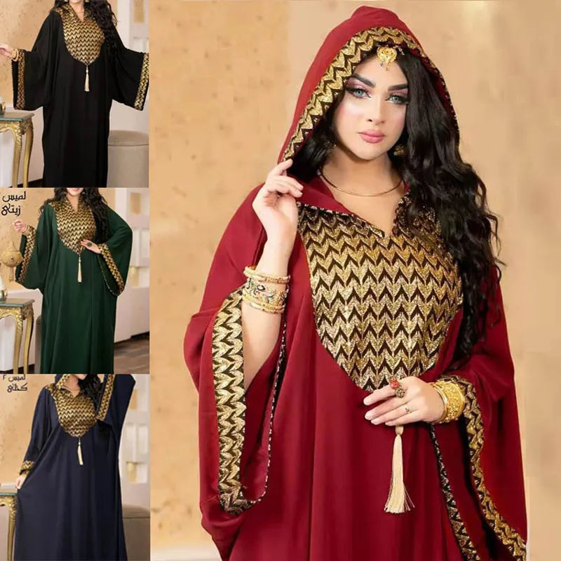 Luxury Hooded Turkey Abaya 