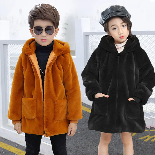 Heavy Warm Winter Hooded  Jacket for Boys 