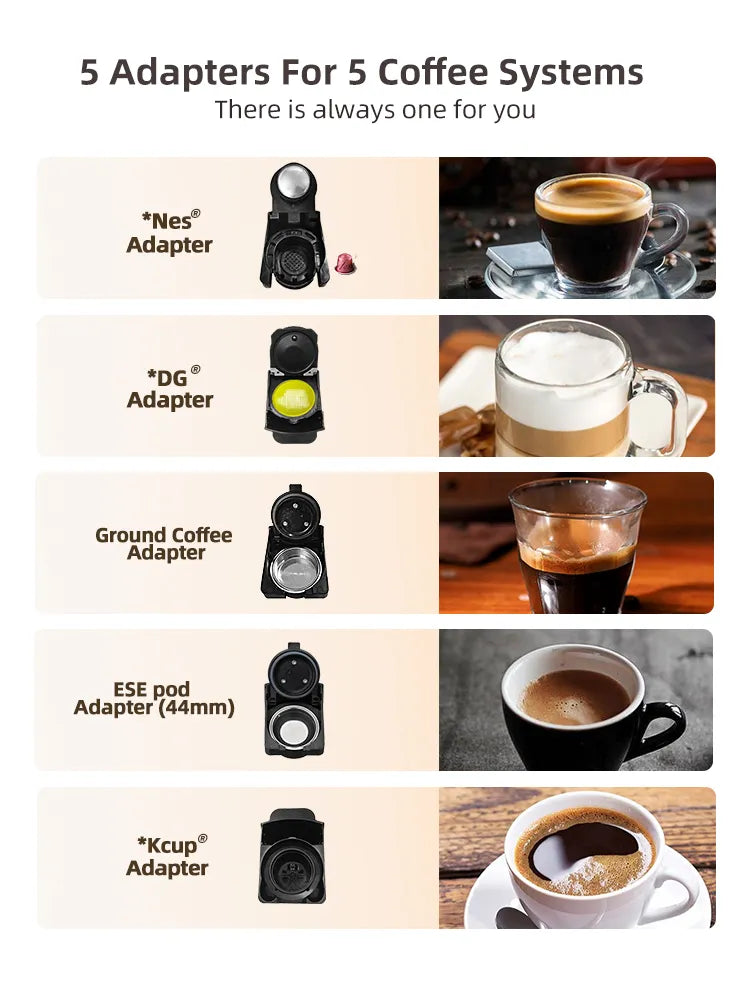 Hot/Cold Dolce Gusto Milk Nespresso Capsule Coffee Machine