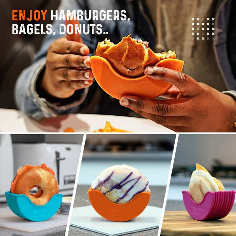 Silicone Burger Holders Sandwiches