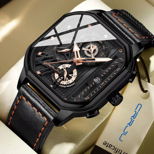 Leather Fashion Sport Watch