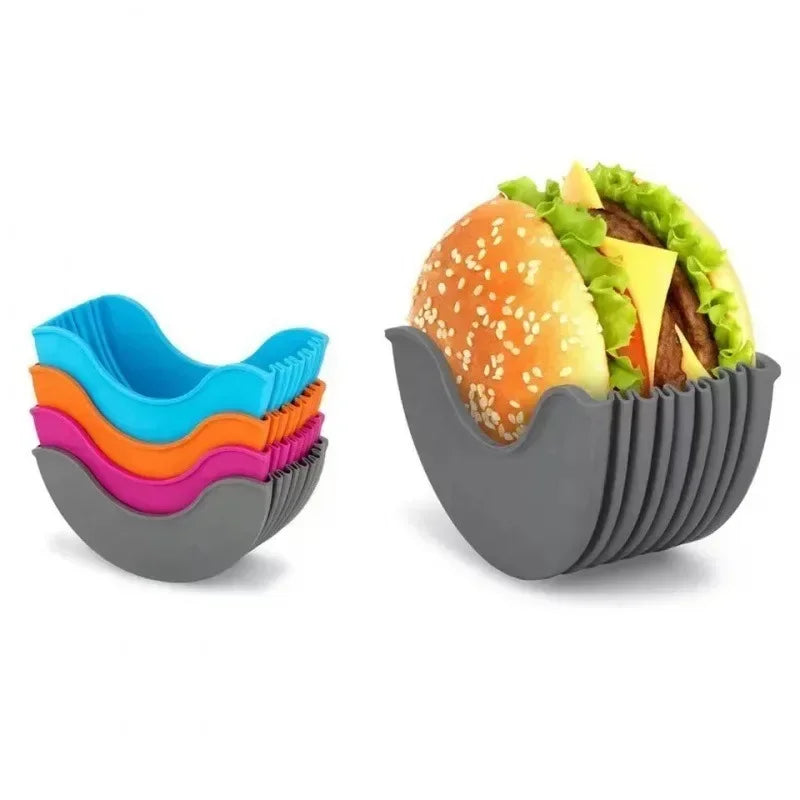 Silicone Reusable Burger Shelf