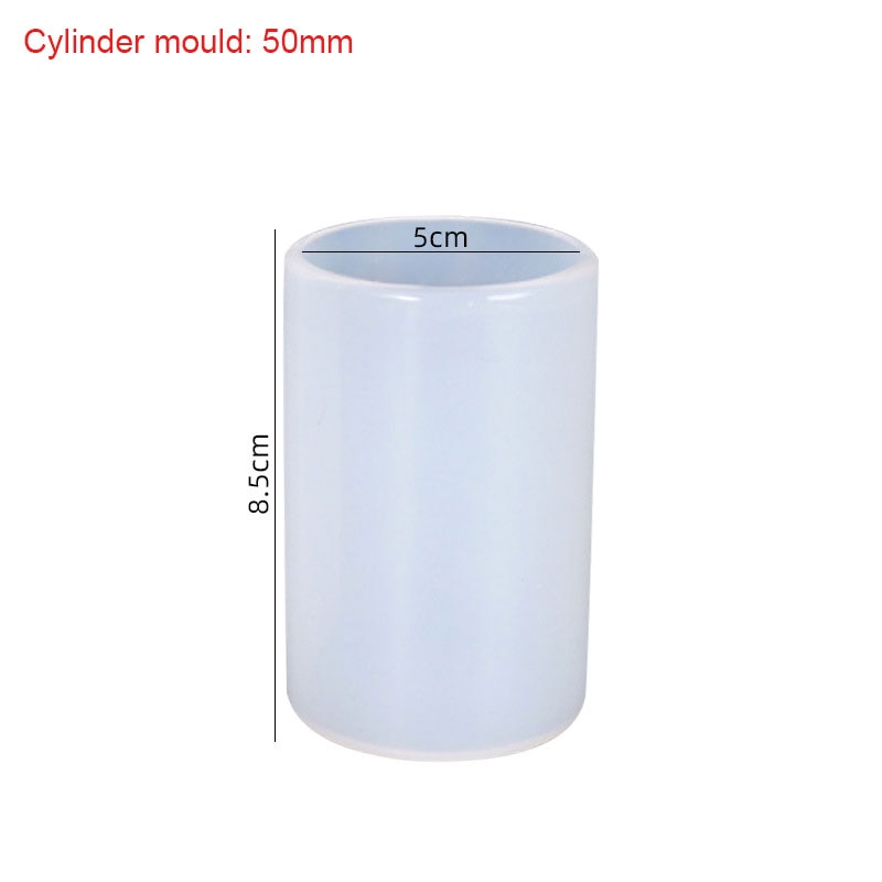 Cylinder Silicone Candle Molds