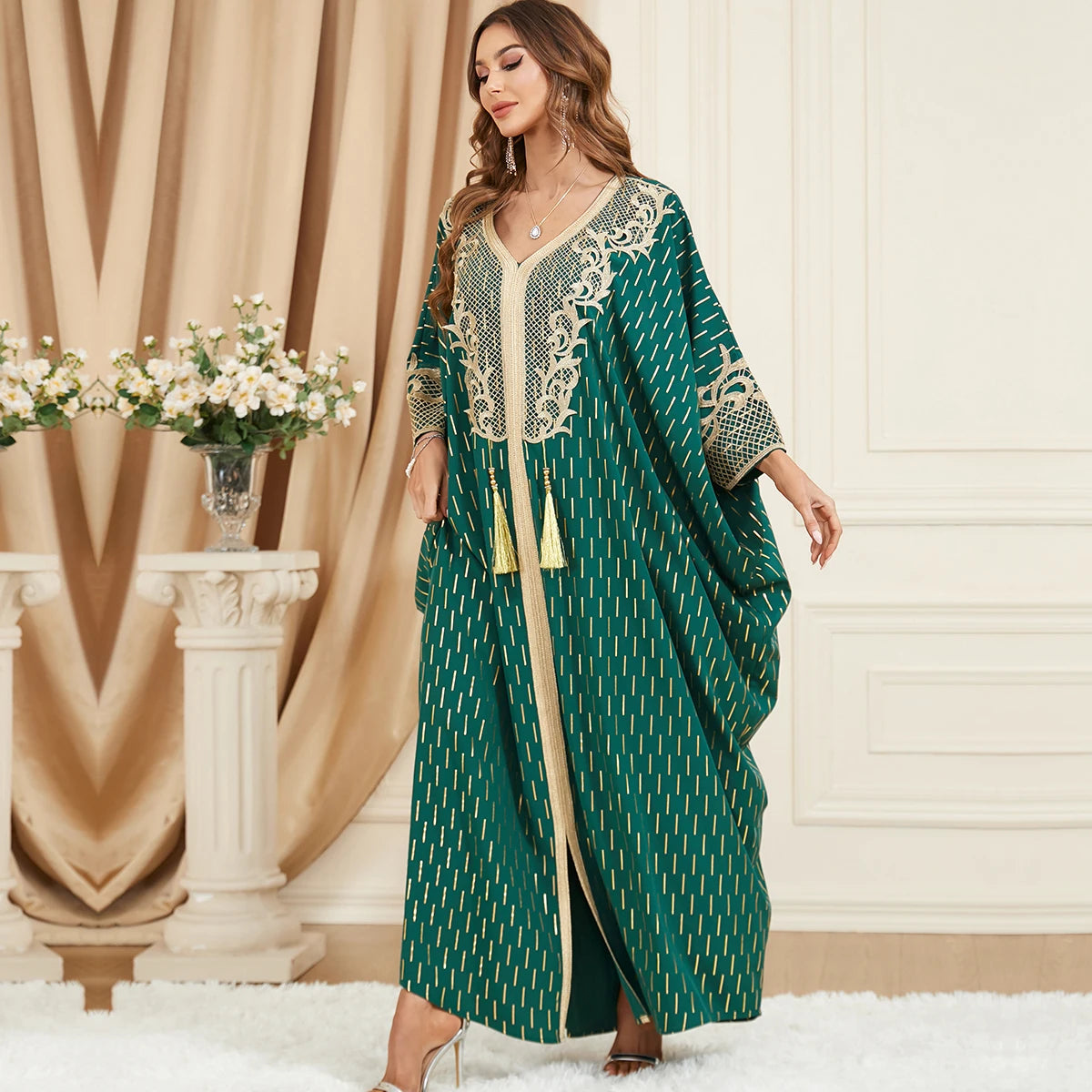 Elegant Turkan fashion Abaya