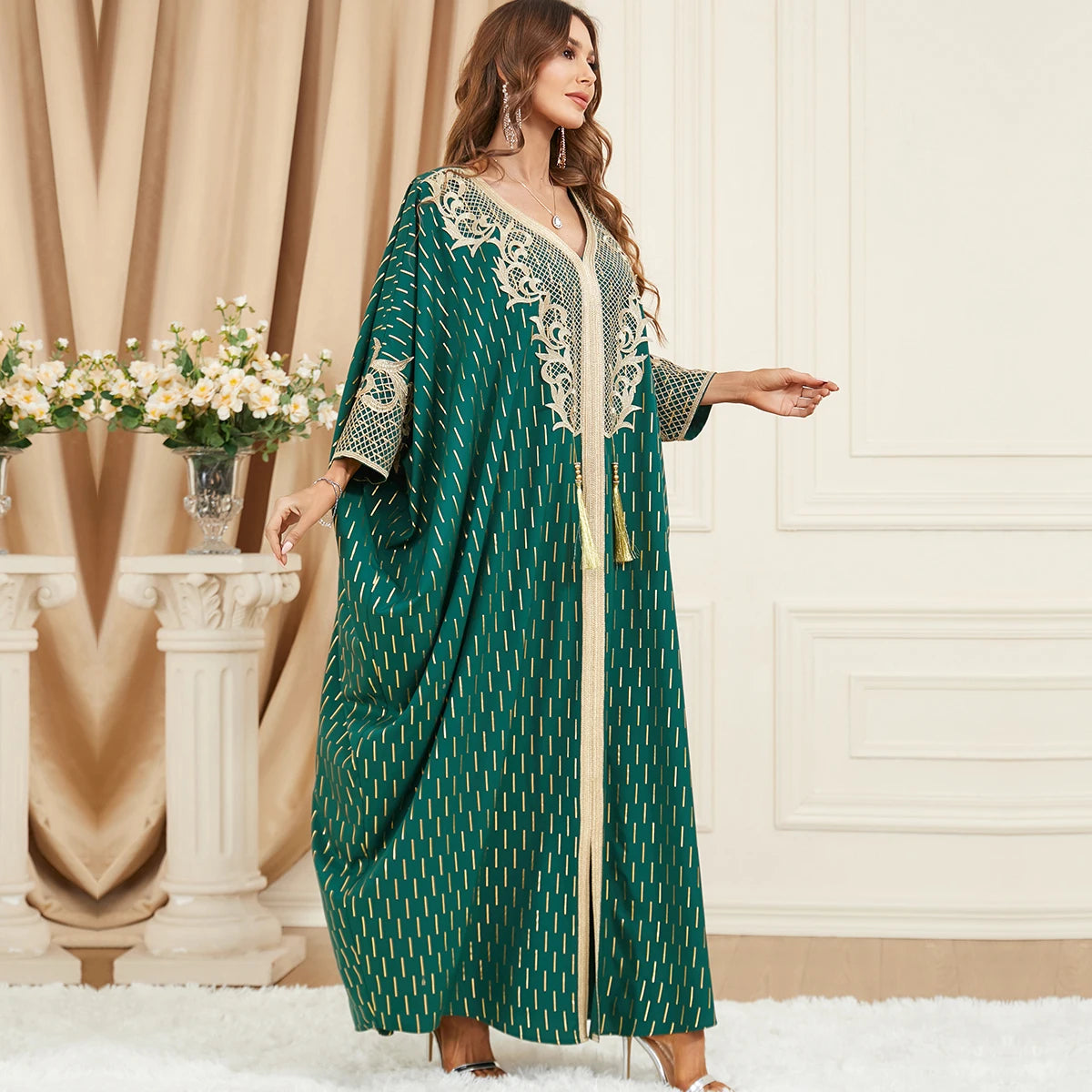 Elegant Turkan fashion Abaya