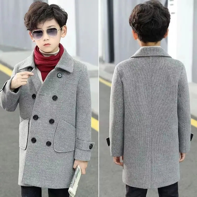 Winter Woolen Long Jacket