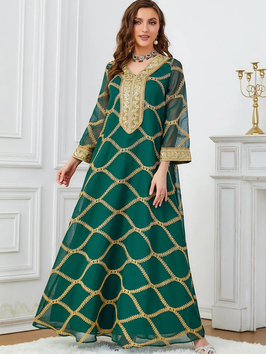 Elegant Fashion Moroccan Kaftan