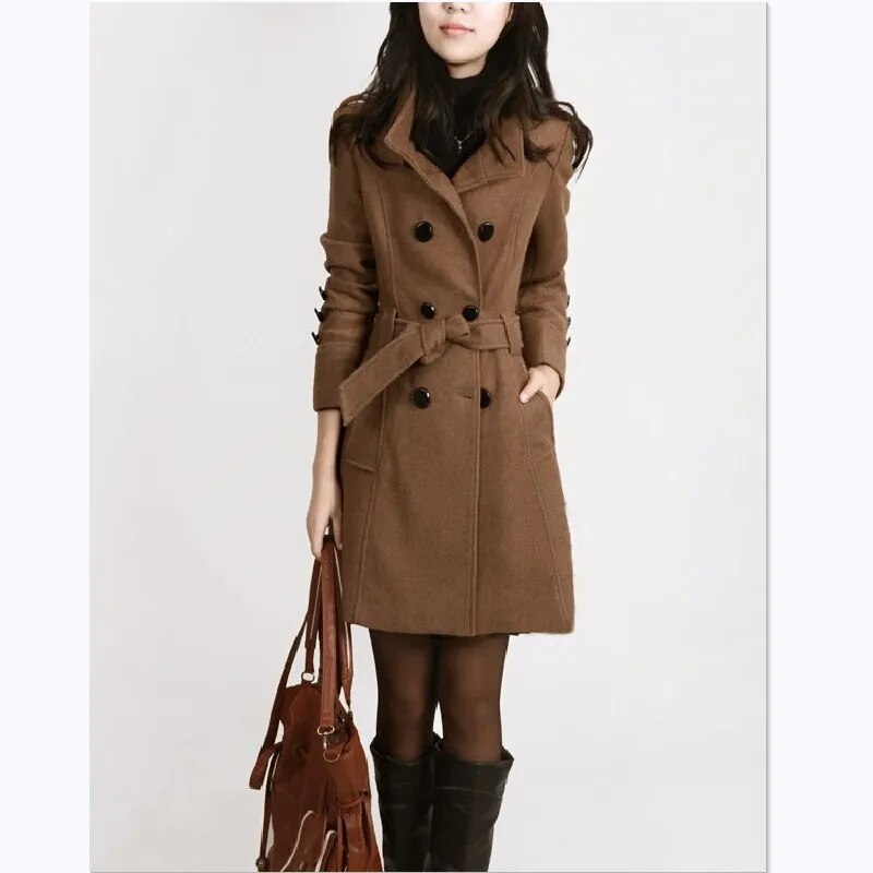 Casual hooded winter coat