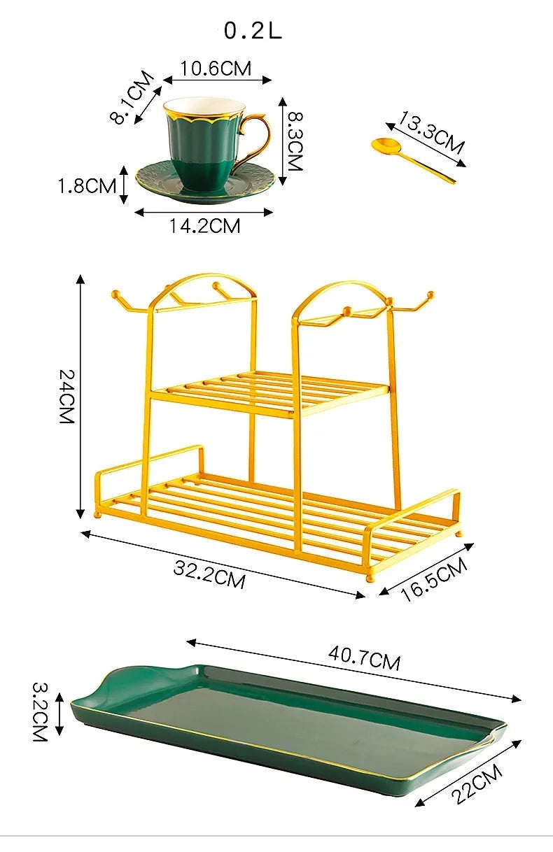 Ceramics Coffee and Tea Set